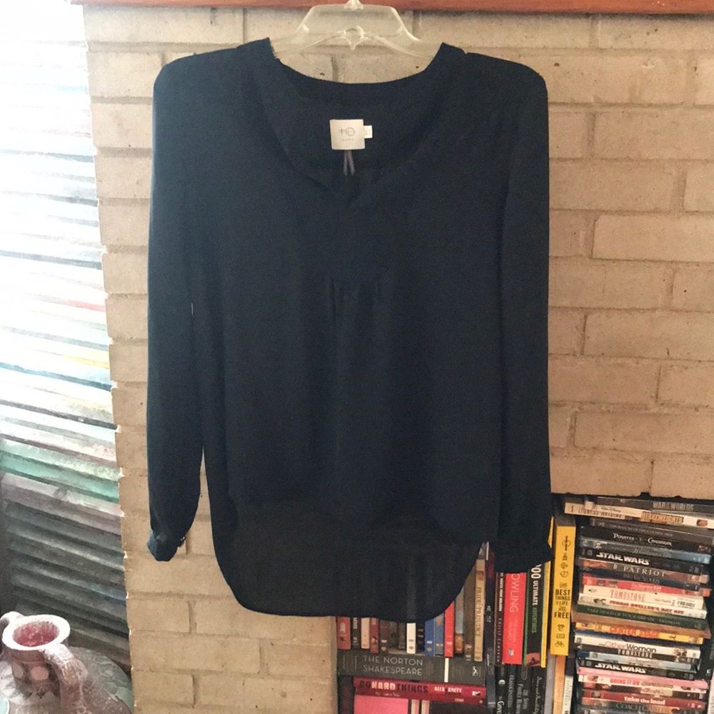 NWOT Black Blouse